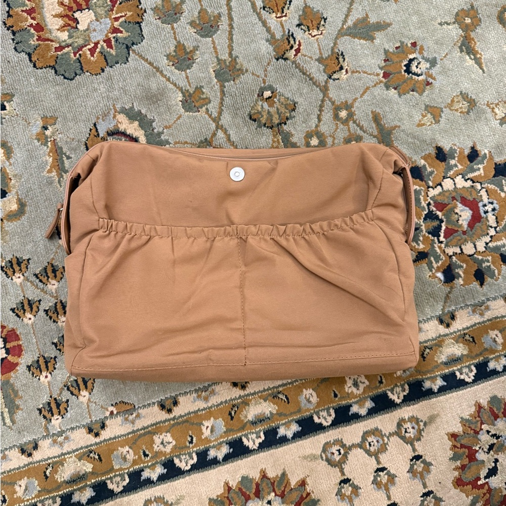 Calpak Haven 16" Laptop Tote Bag in Toffee - Picture 9 of 9